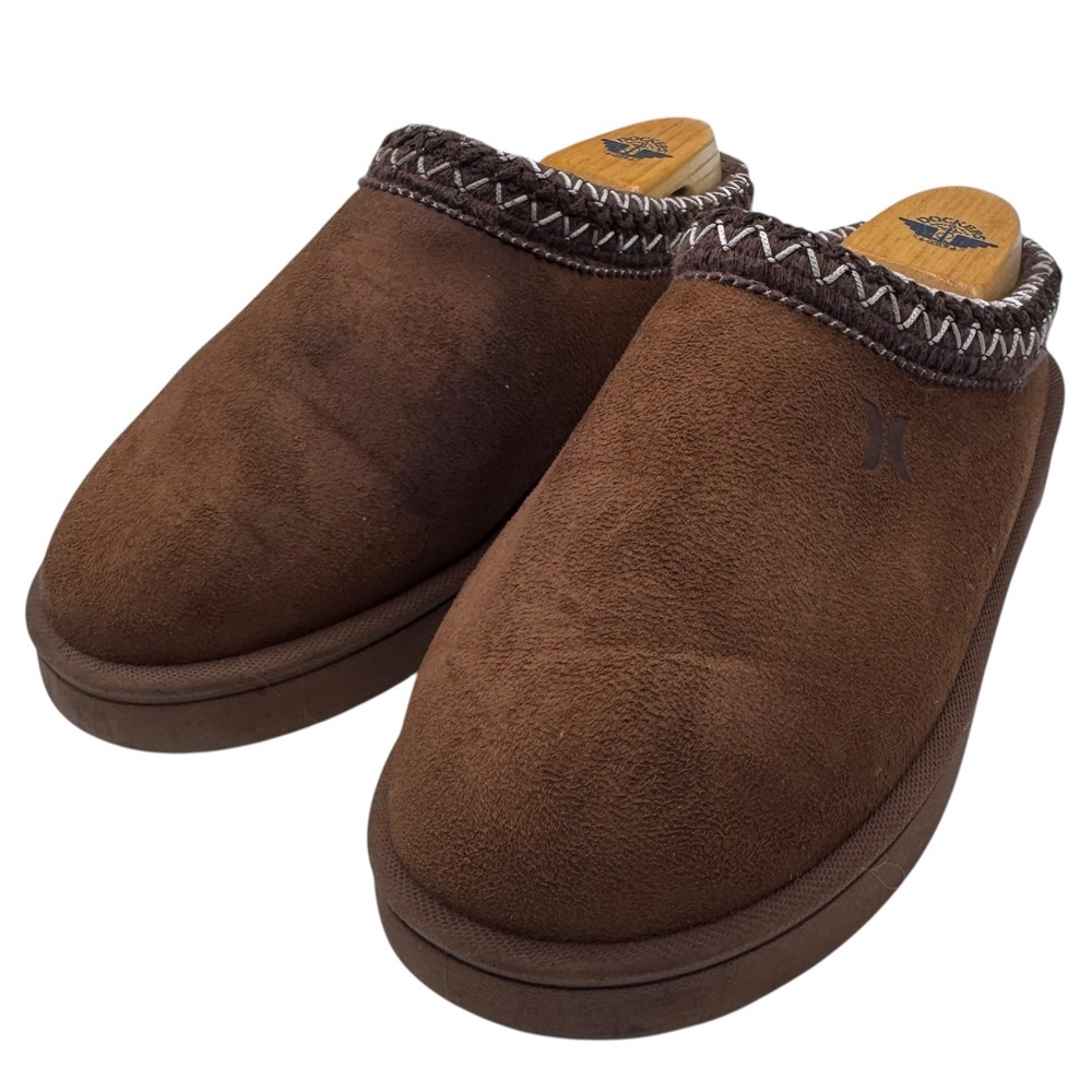 Hurley Brown Kids Slippers
